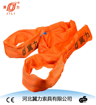 工業(yè)大噸位兩頭扣柔性吊裝帶